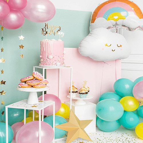 Globo forma Nube sonriente - Mis Globos