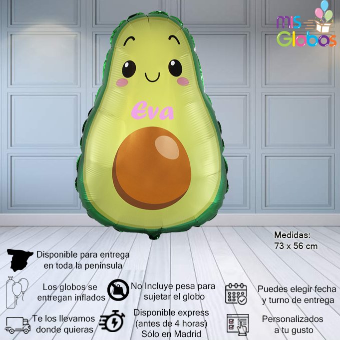 Globo Aguacate - Mis Globos