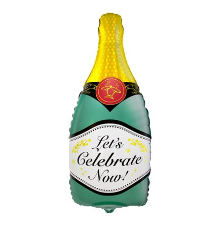 Globo superforma Botella - Mis Globos