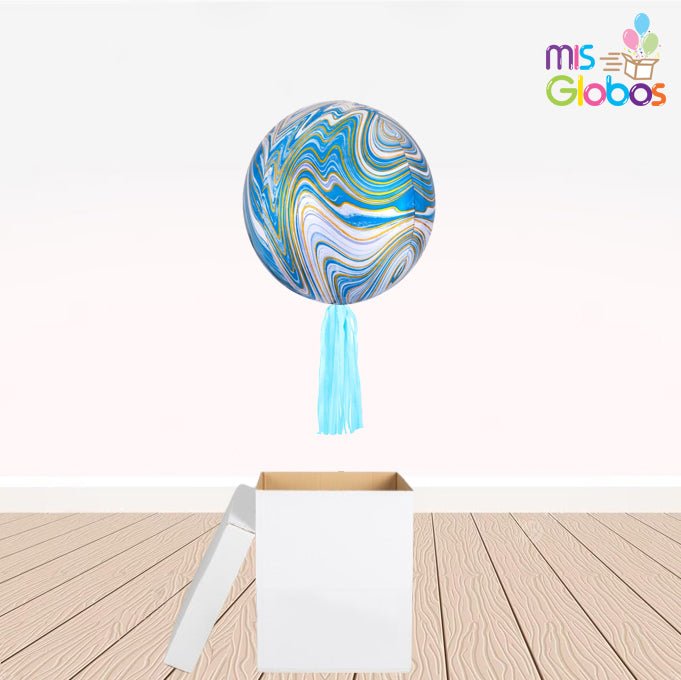 Caja GloBOOM con globos Esfera - Mis Globos