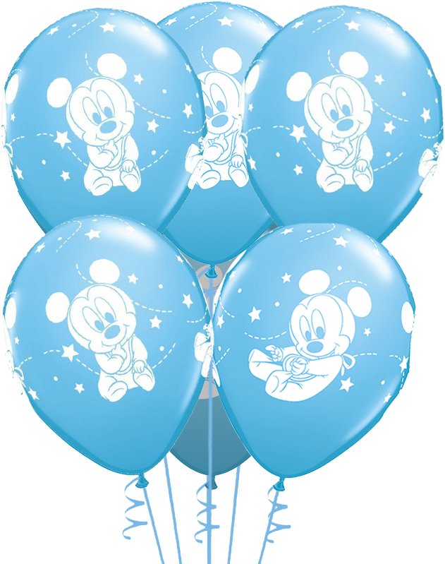 Globos de Látex Baby Mickey - Mis Globos