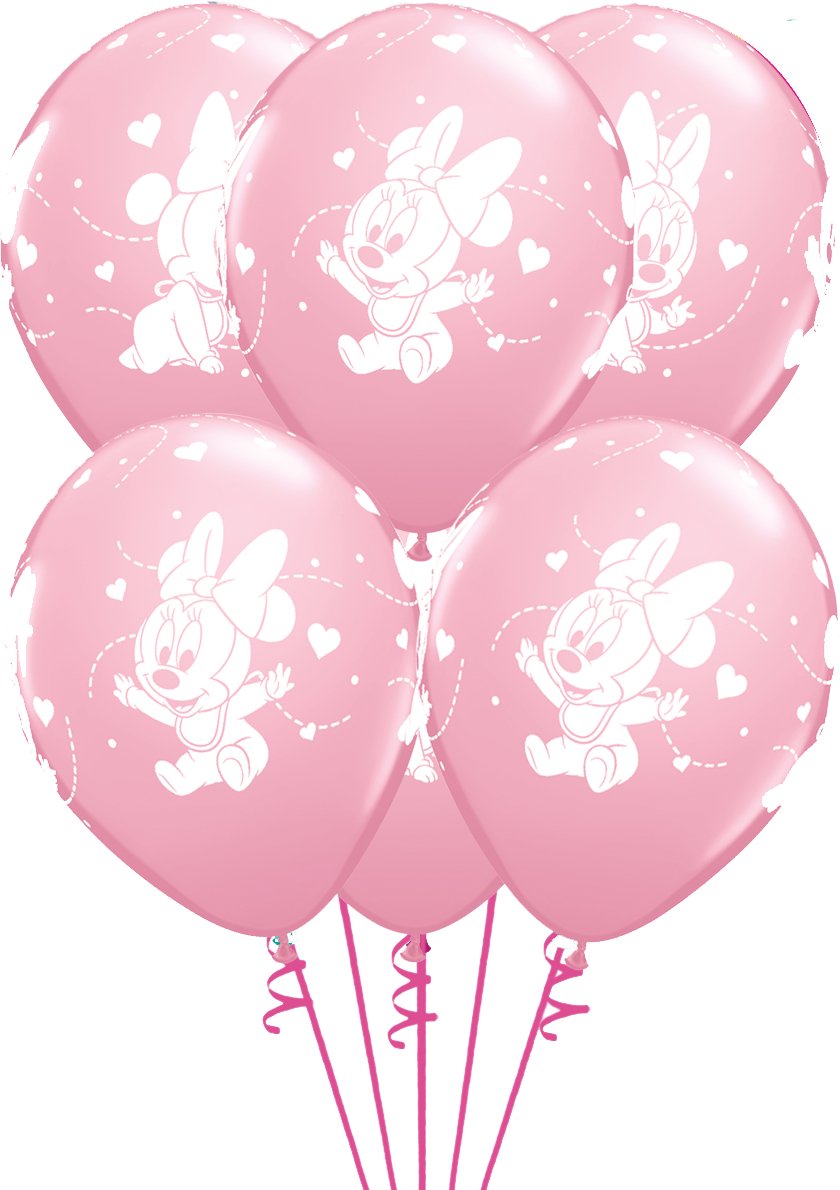 Globos de Látex Baby Minnie - Mis Globos