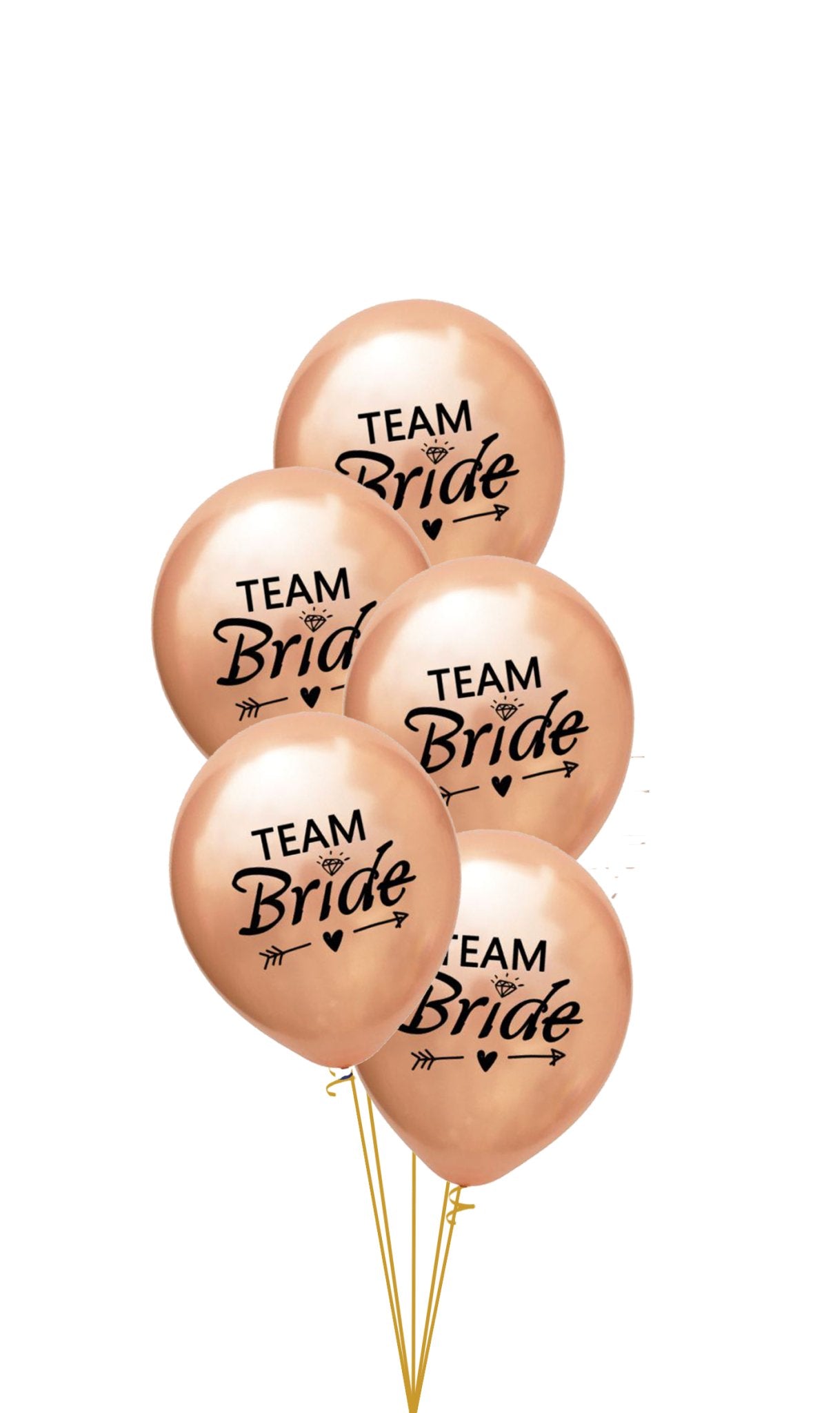 Globos látex Equipo de la Novia - Mis Globos