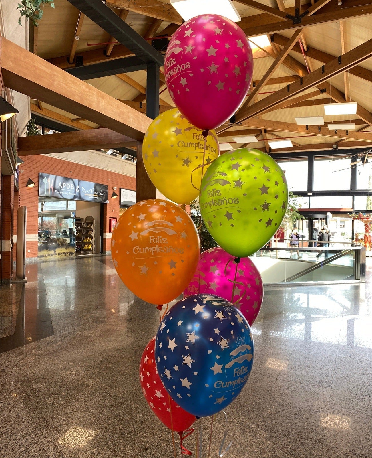 Globos látex Feliz Cumpleaños tartas - Mis Globos