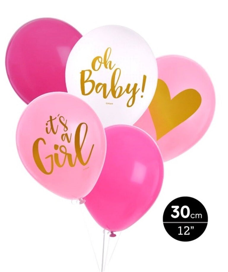 Globos látex It´s a Girl - Mis Globos