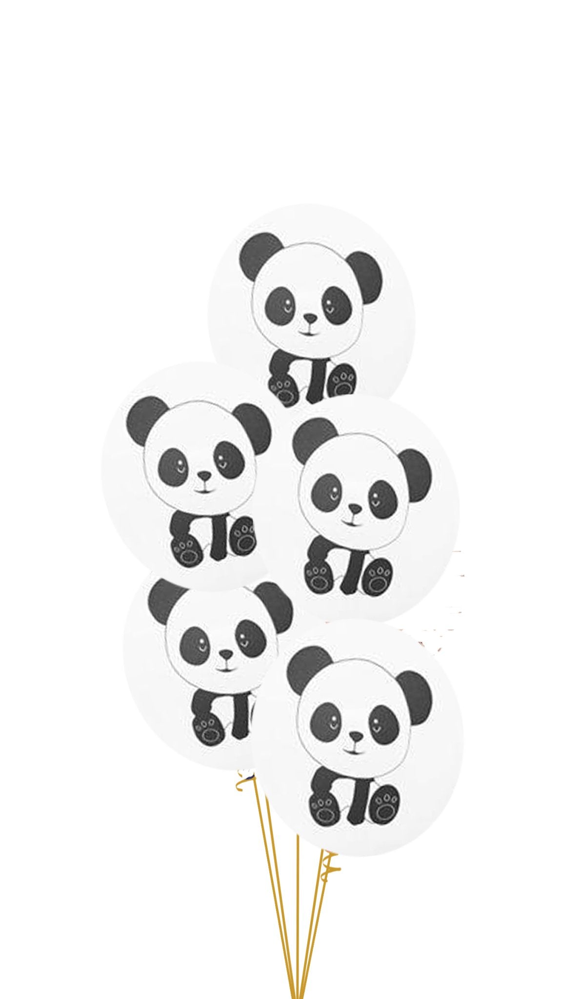 Globos látex Panda - Mis Globos