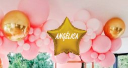 Guirnalda de globos para colgar en la pared - Mis Globos