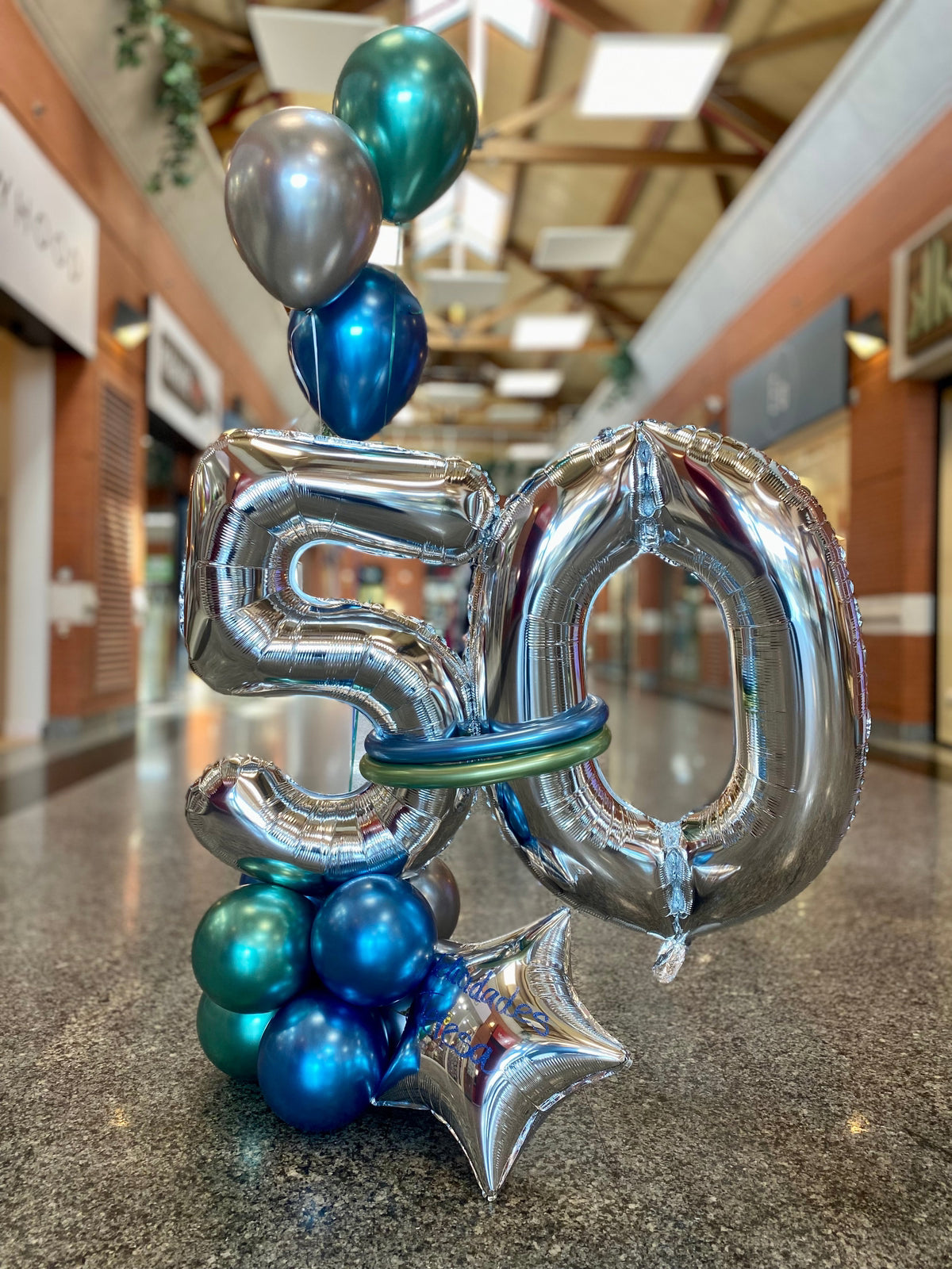 Ramo de globos Universo Brillante