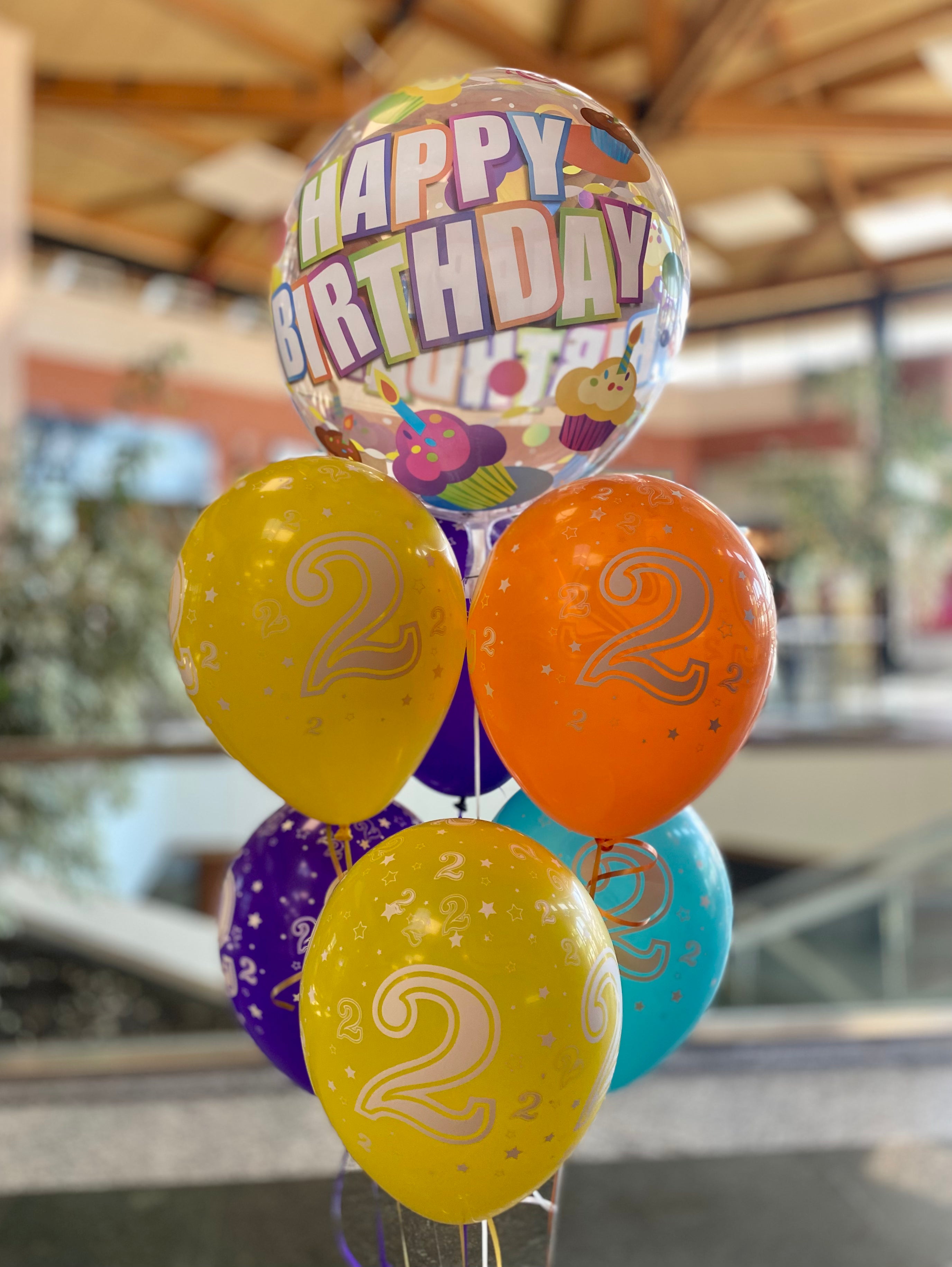 Ramo Cumpleaños Nº 2 burbuja