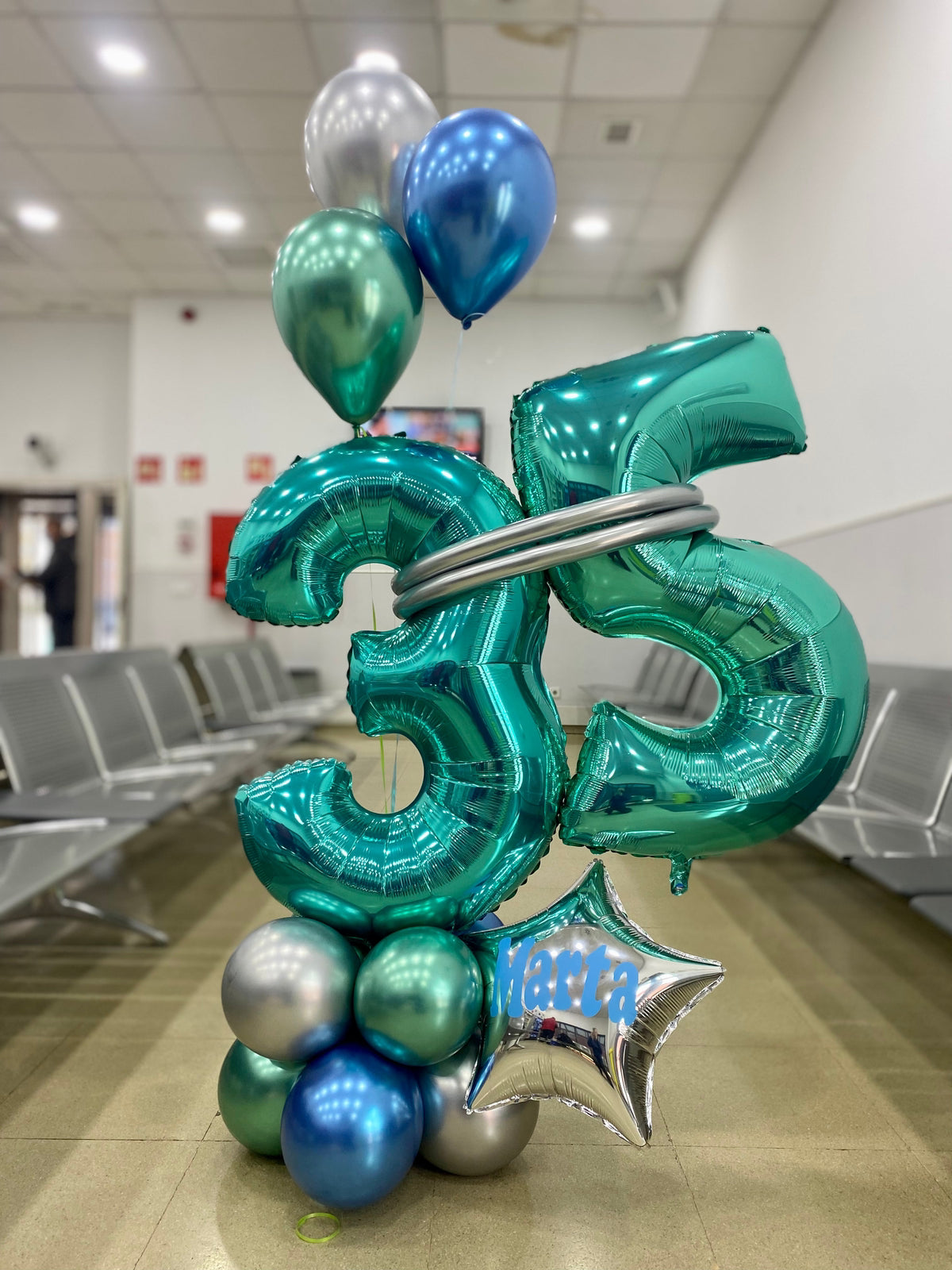 Ramo de globos Universo Brillante