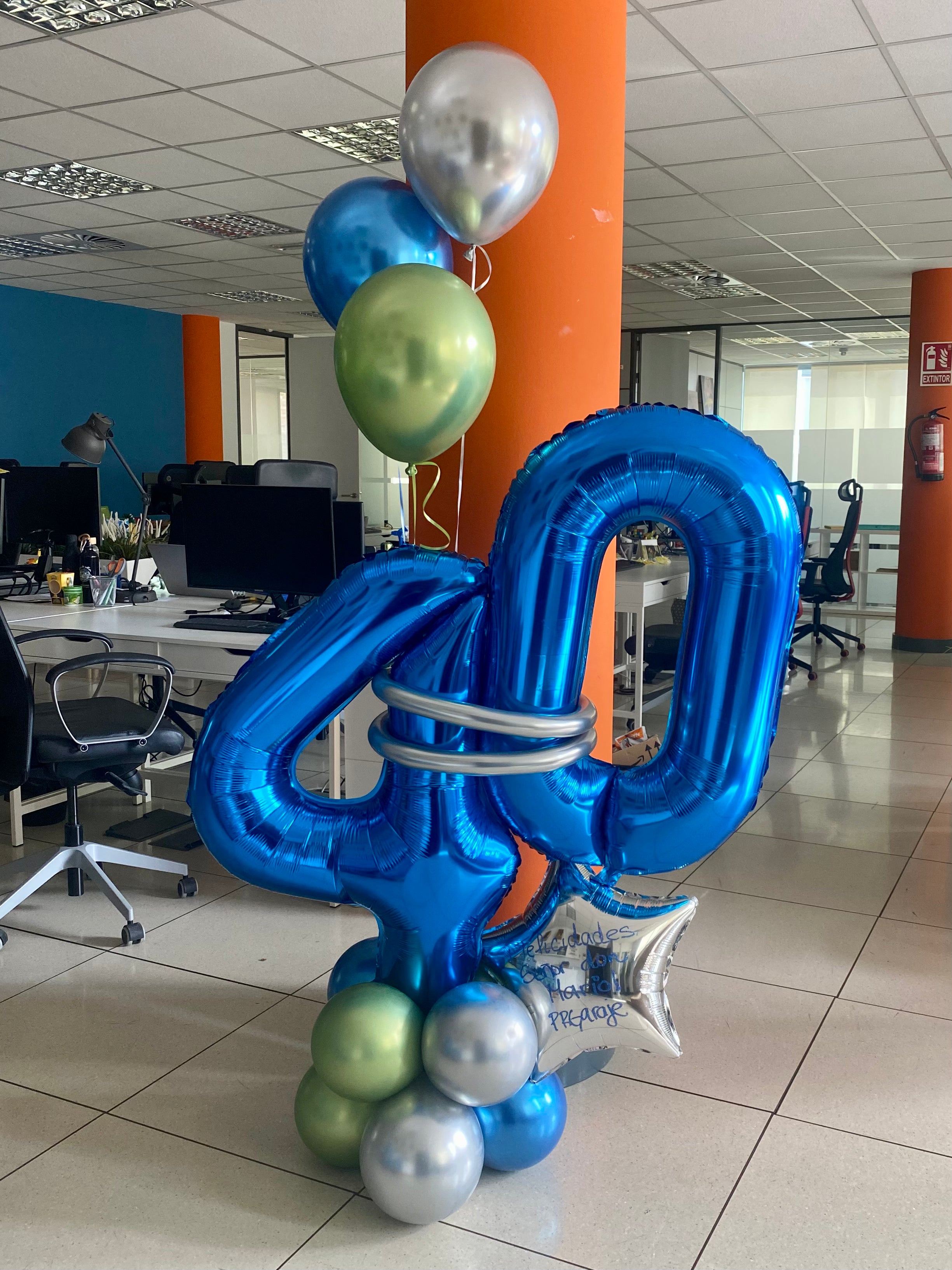 Ramo de globos Universo Brillante