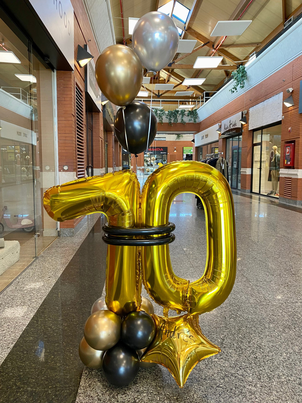 Ramo de globos Universo Brillante