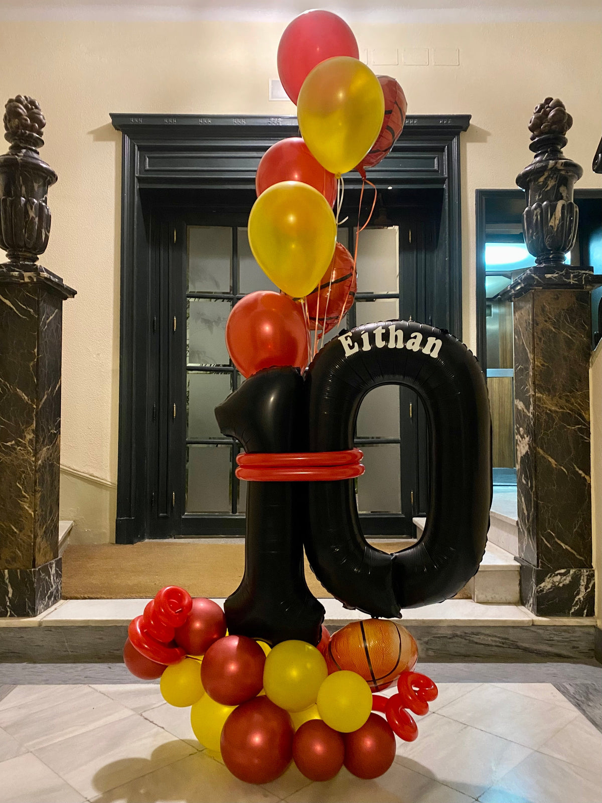 Arreglo Edad Baloncesto - Mis Globos