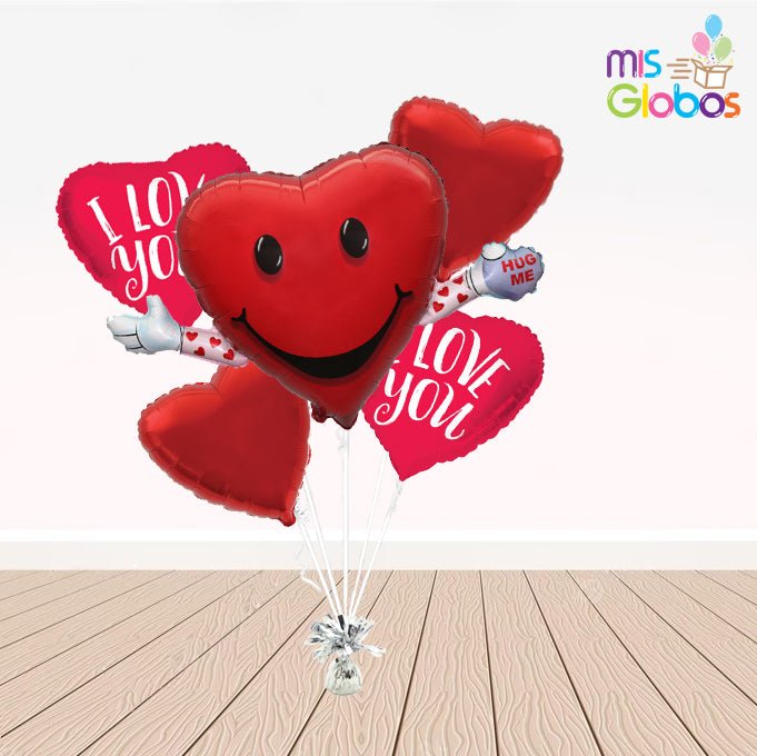 Kit abrázame - Mis Globos