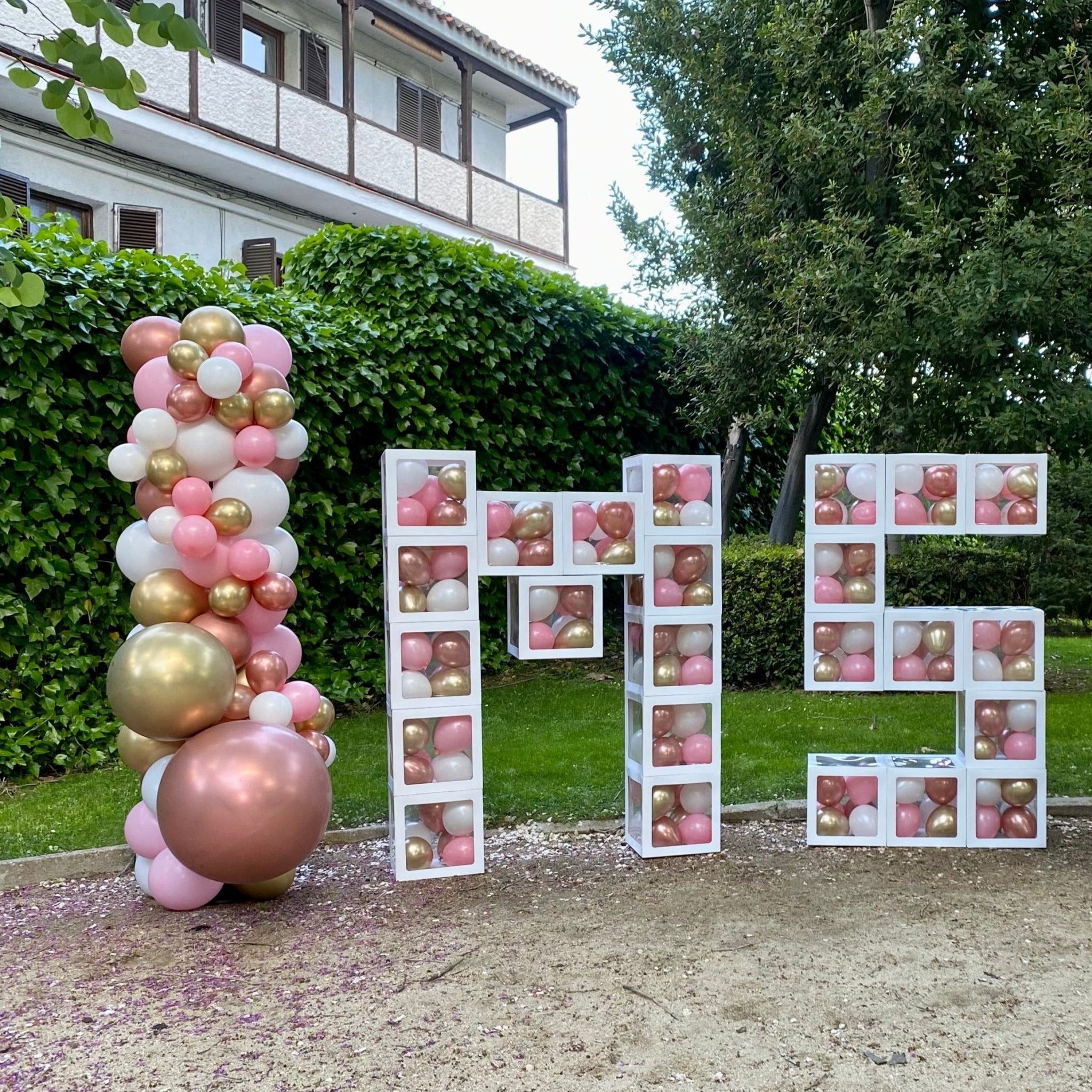 Letra Artística - Mis Globos