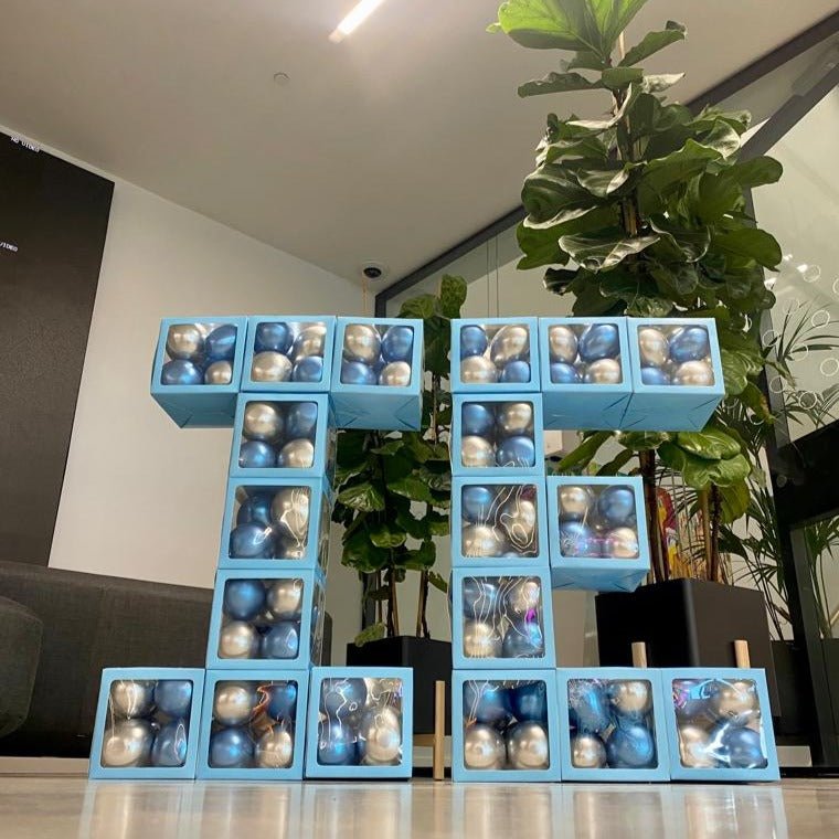 Letra Artística - Mis Globos