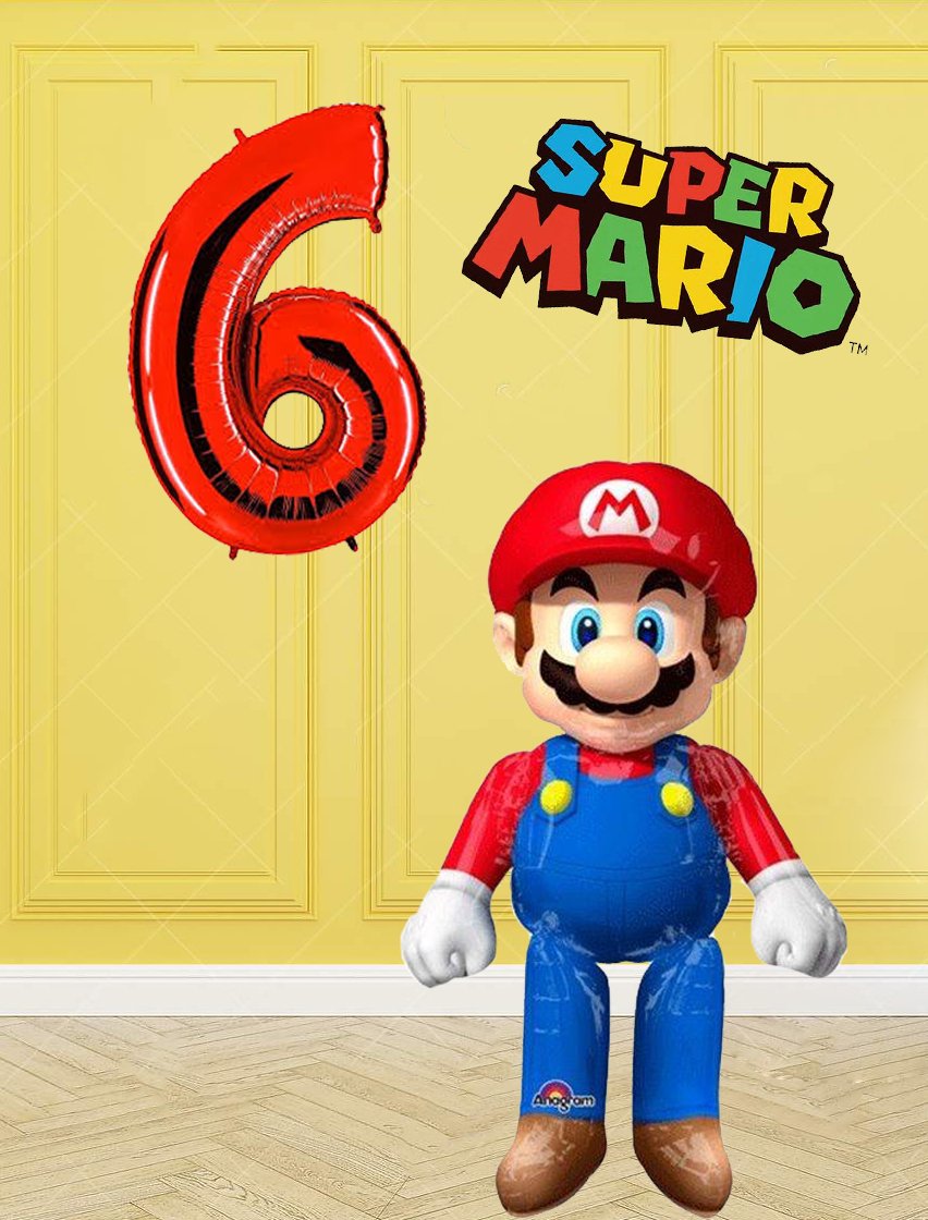 Mario te felicita - Mis Globos