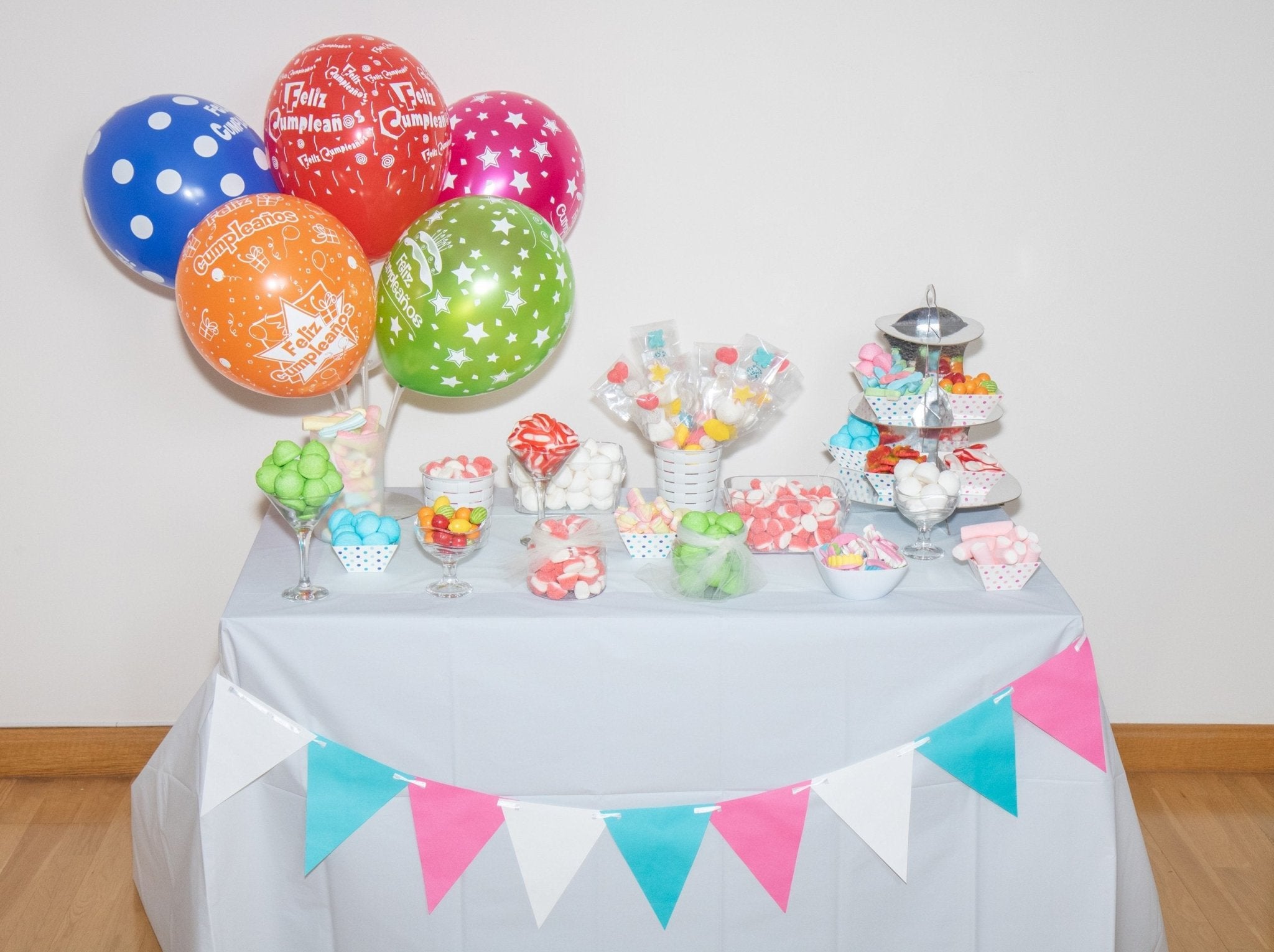 Mesa dulce Deluxe (lista para montar) - Mis Globos