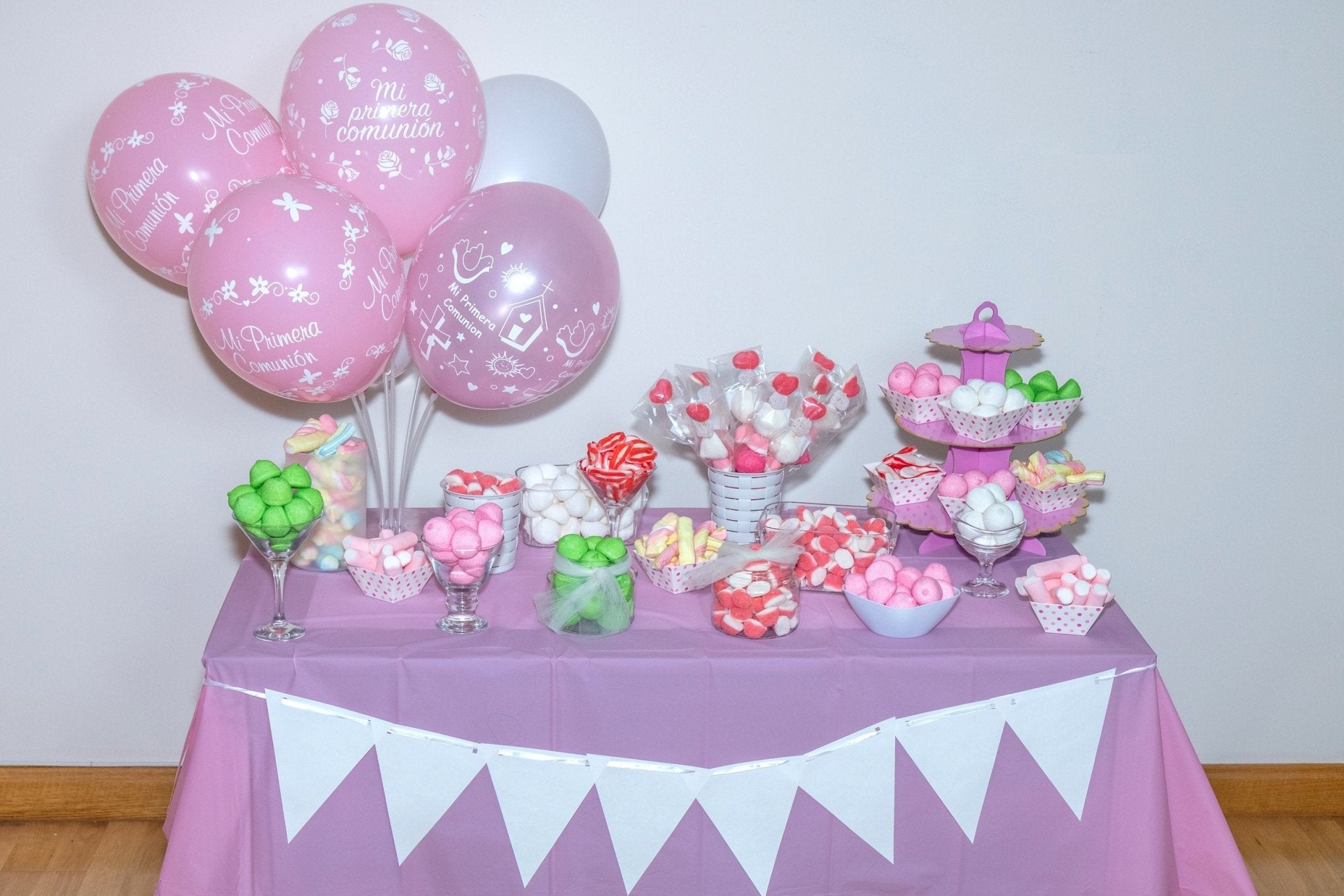 Mesa dulce Deluxe (lista para montar) - Mis Globos