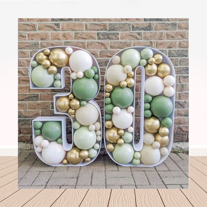 Mosaicos de Globos NÚMERO - Mis Globos