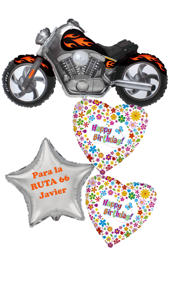 Ramo Cumpleaños original con mensaje - Mis Globos