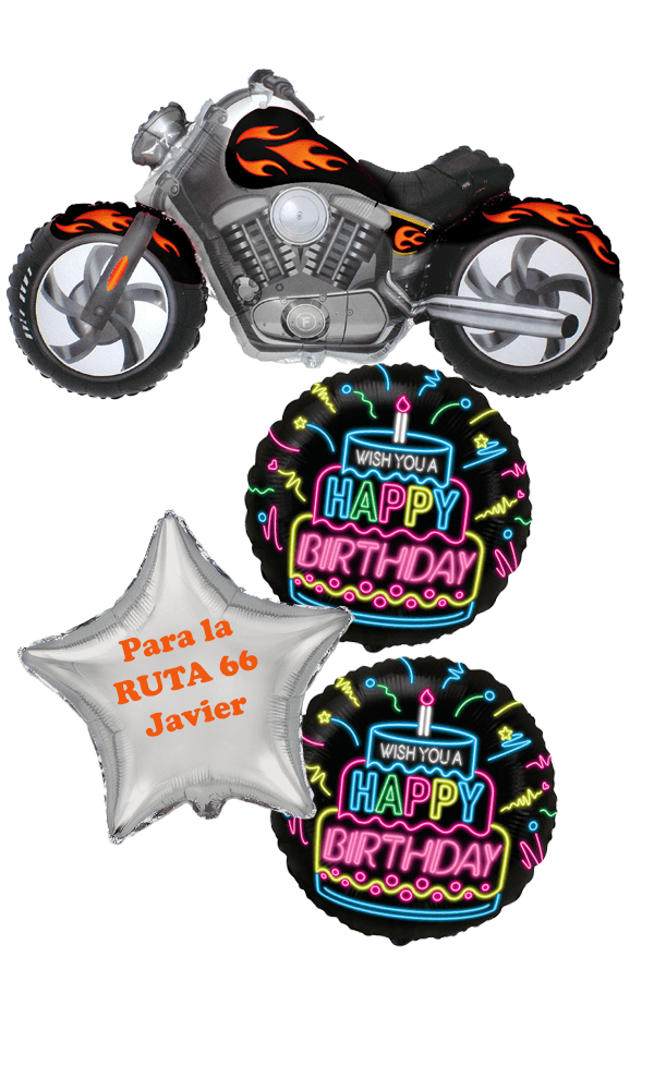 Ramo Cumpleaños original con mensaje - Mis Globos