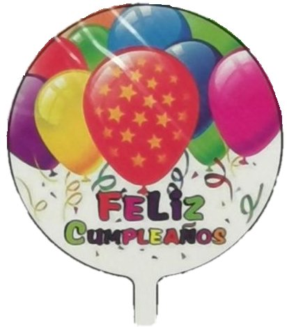 Ramo 3 globos helio Dulcemente - Mis Globos
