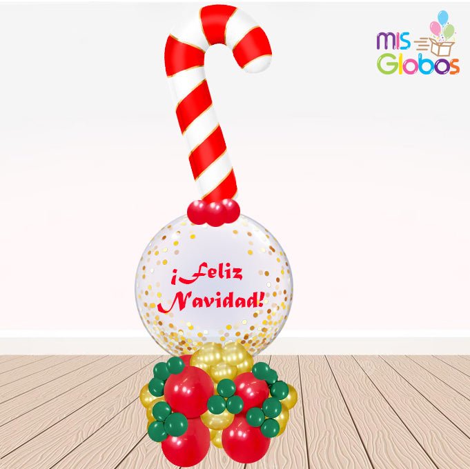 Ramo Arrebol Bastón de Caramelo - Mis Globos