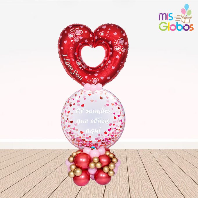 Ramo Arrebol Enamorado - Mis Globos
