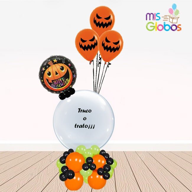 Ramo Ataraxia Happy Halloween Calabazas - Mis Globos