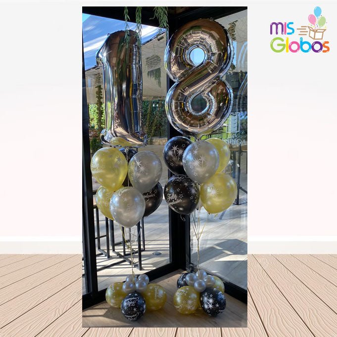 Ramo Cumpleaños Edad Elegance - Mis Globos