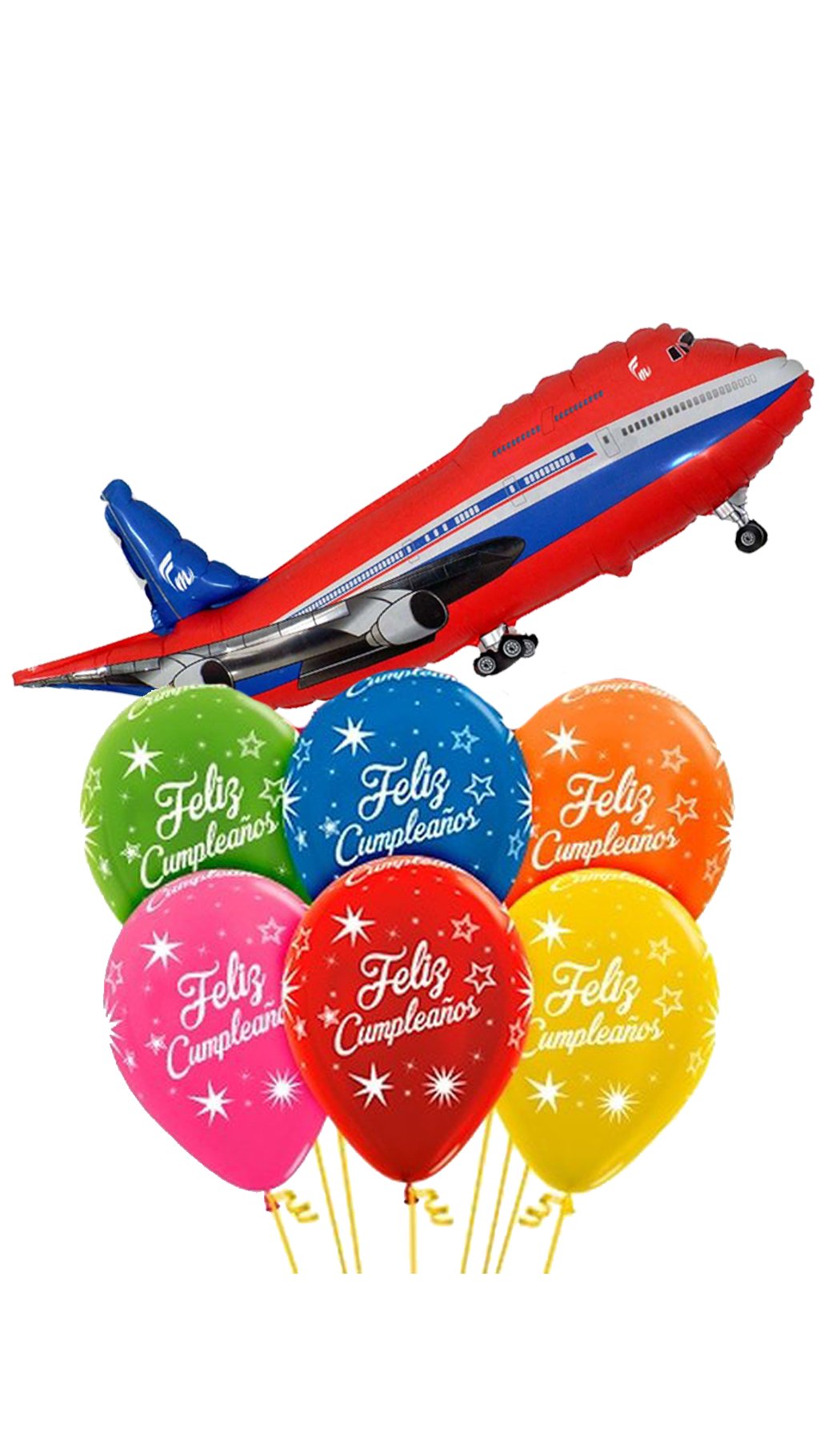 Ramo de globos Sigma Avión - Mis Globos