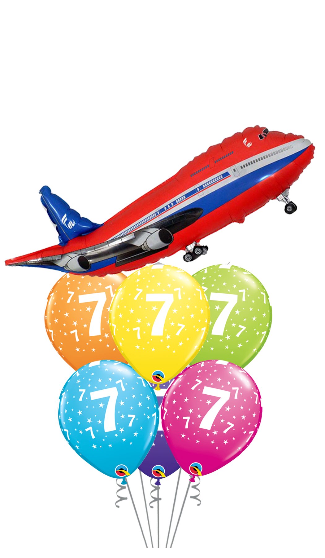 Ramo de globos Sigma Avión - Mis Globos