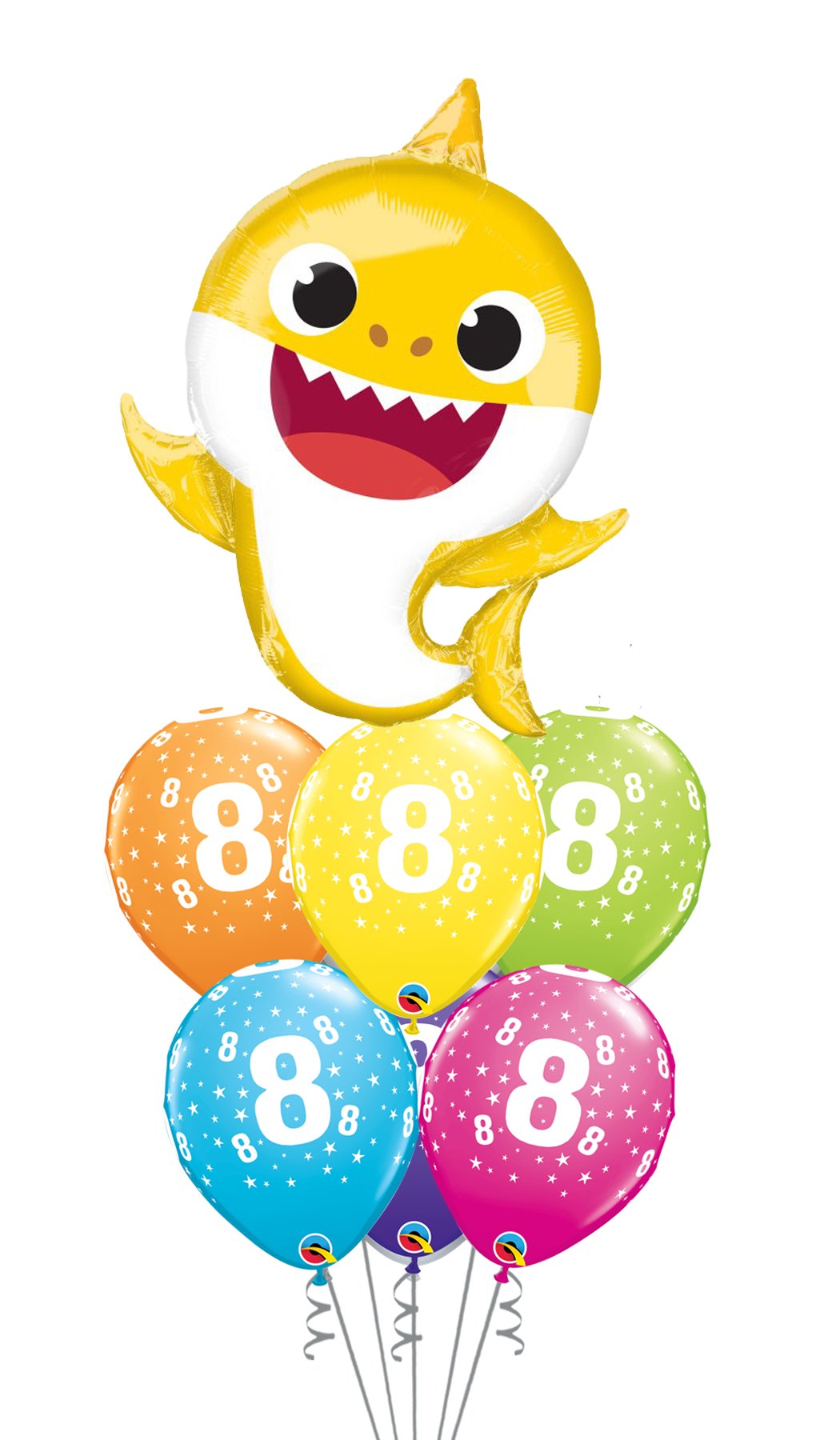 Ramo de globos Sigma Baby Shark - Mis Globos