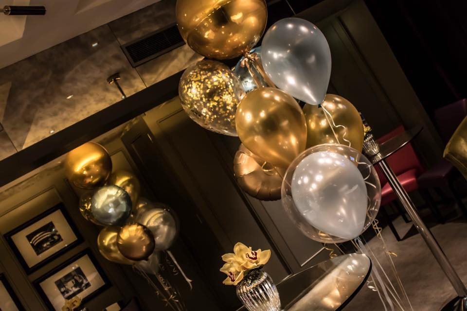 Ramo de globos Boda Brilliant Chrome - Mis Globos