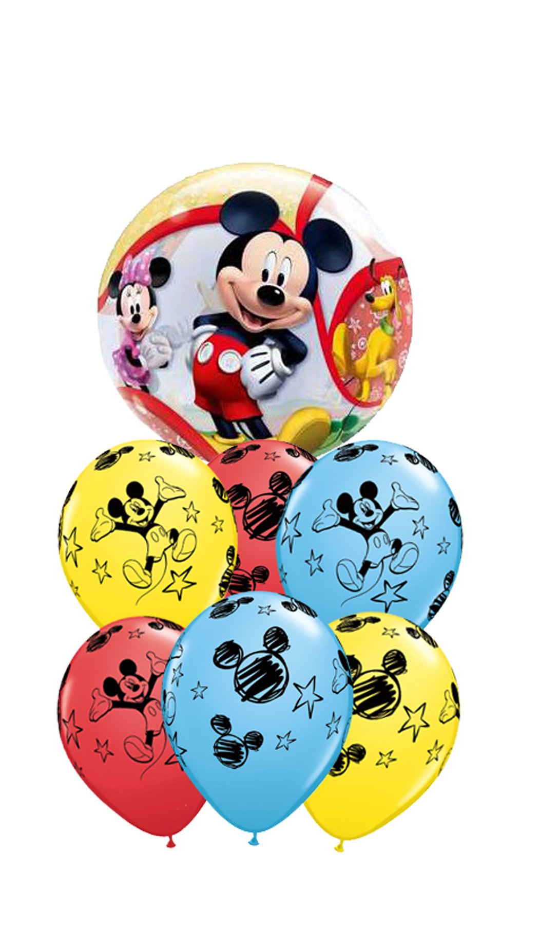 Ramo de Globos Burbuja Mickey