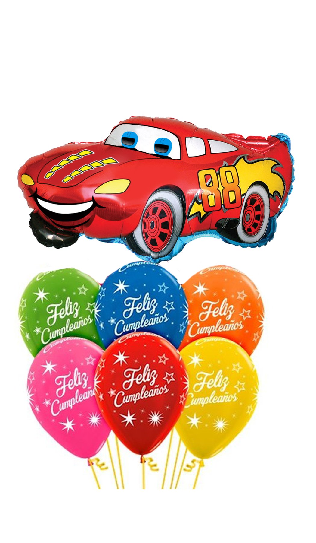 Ramo de globos Sigma Cars - Mis Globos