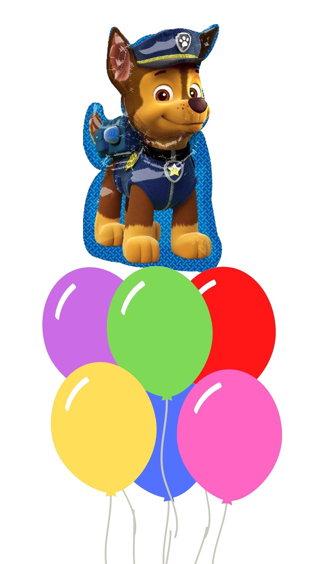 Ramo de globos Sigma Chase Patrulla Canina - Mis Globos