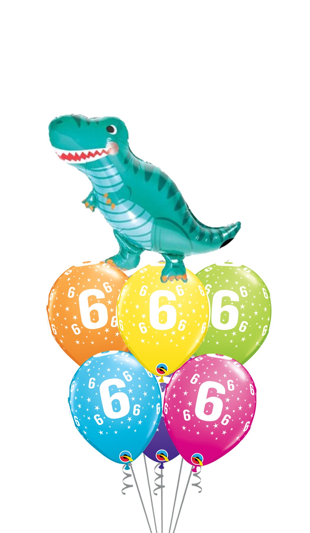 Ramo de globos Sigma Dinosaurio Divertido - Mis Globos