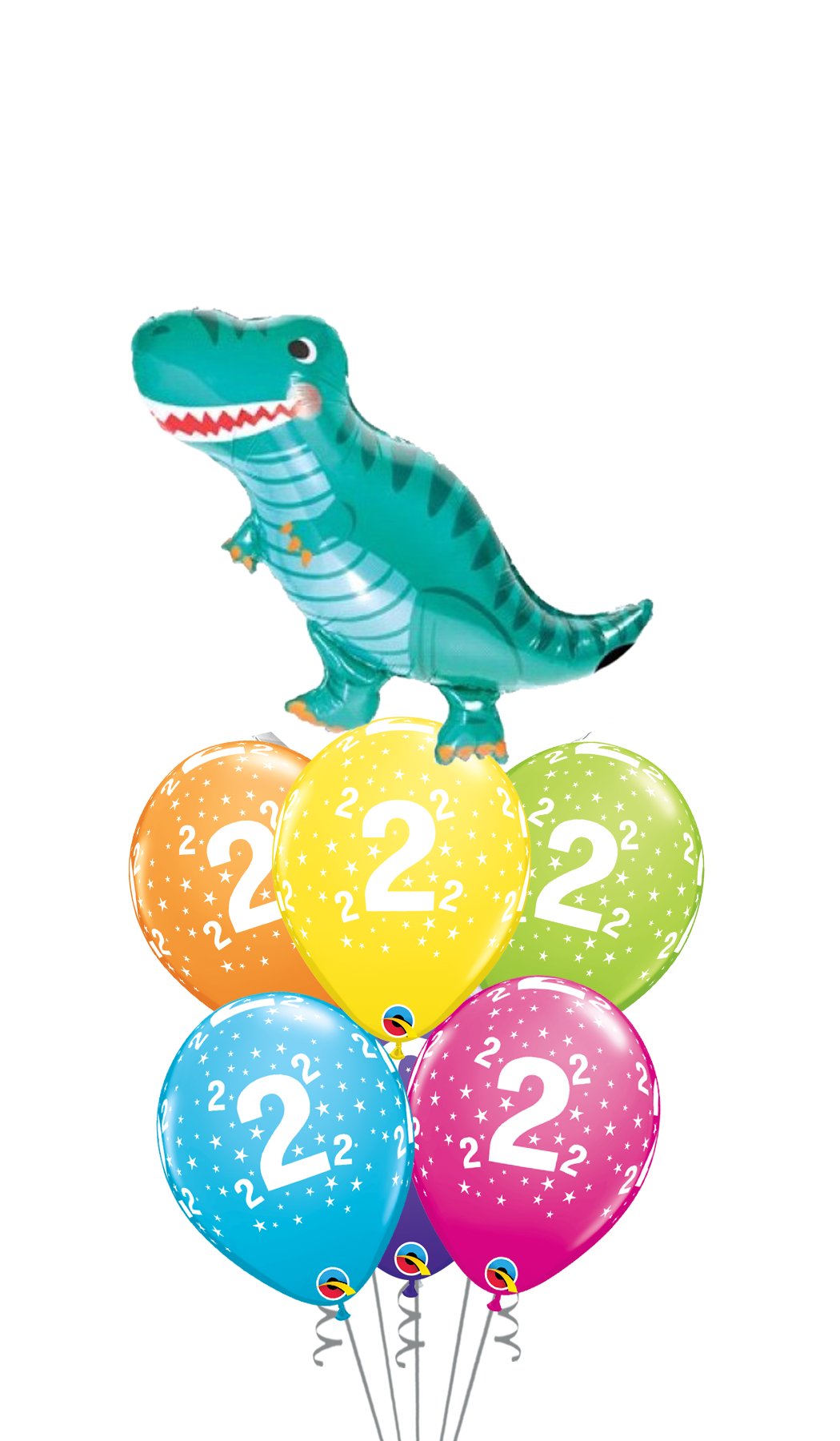 Ramo de globos Sigma Dinosaurio Divertido - Mis Globos