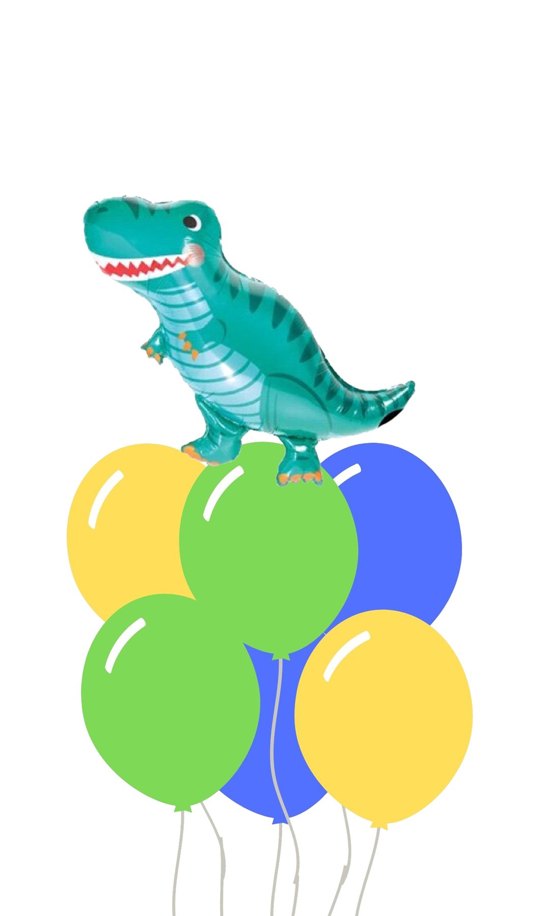 Ramo de globos Sigma Dinosaurio Divertido - Mis Globos