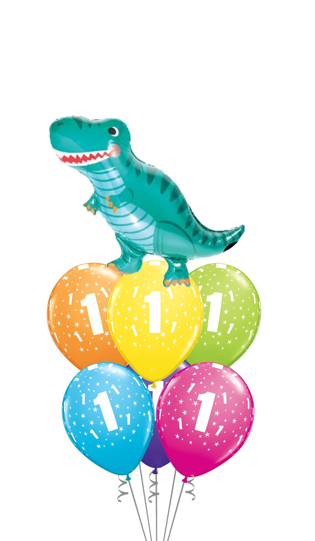 Ramo de globos Sigma Dinosaurio Divertido - Mis Globos