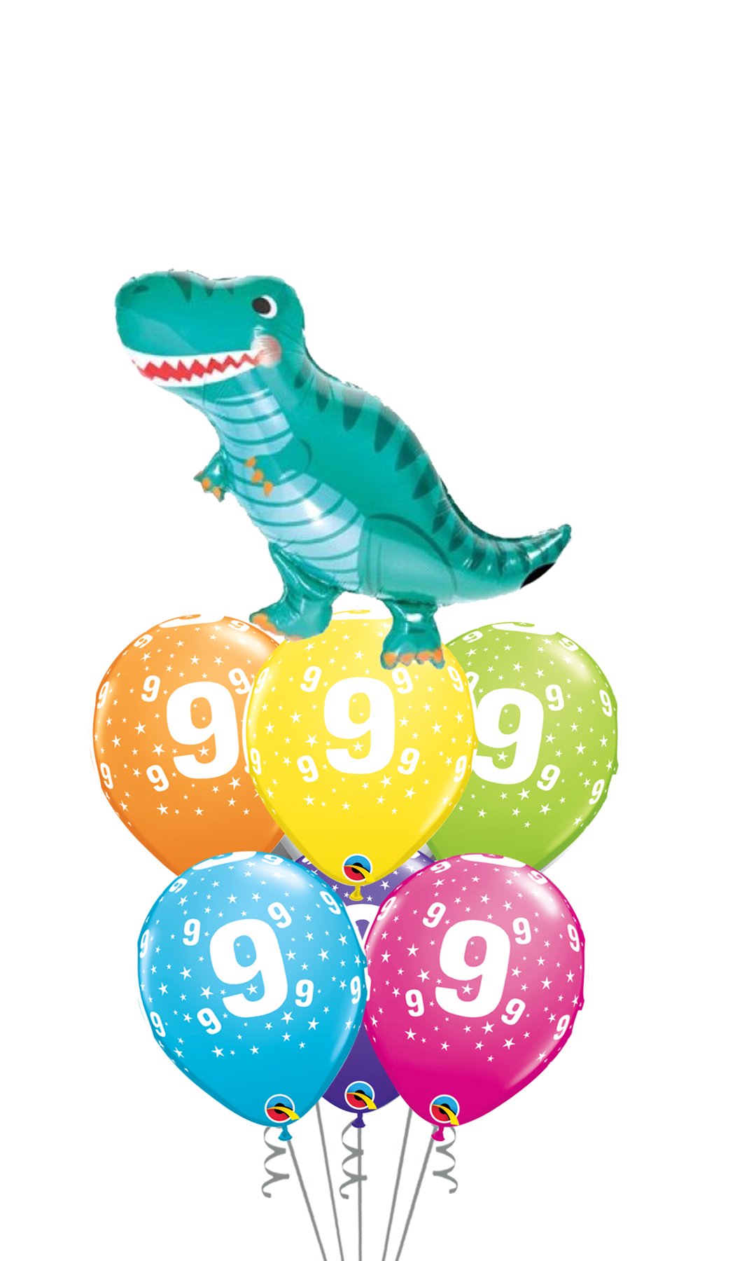 Ramo de globos Sigma Dinosaurio Divertido - Mis Globos