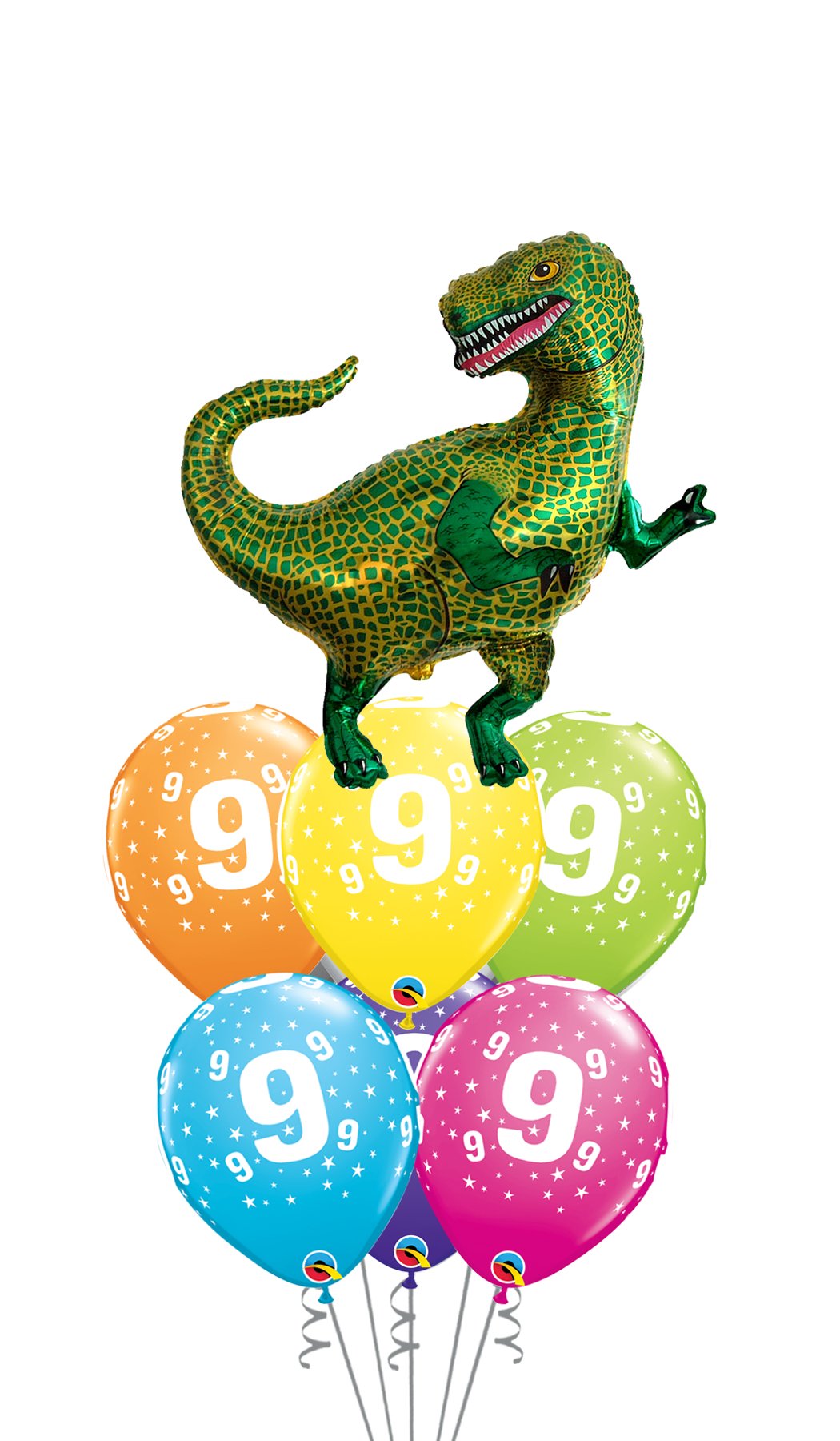 Ramo de globos Sigma Dinosaurio T-REX - Mis Globos