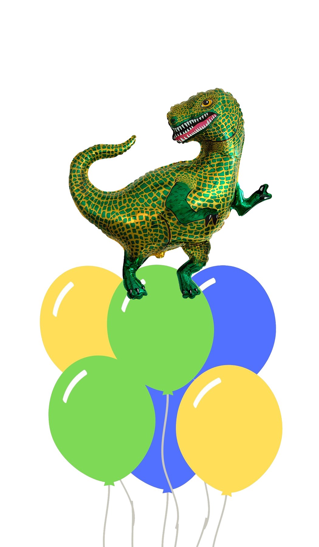 Ramo de globos Sigma Dinosaurio T-REX - Mis Globos