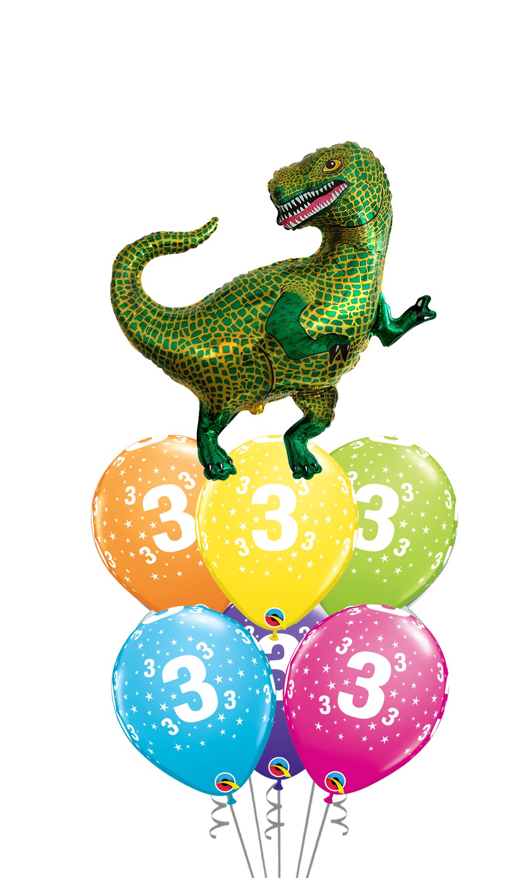 Ramo de globos Sigma Dinosaurio T-REX - Mis Globos