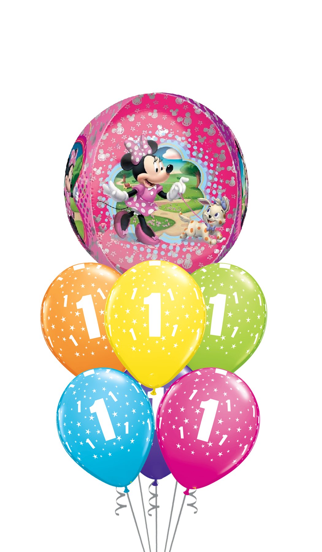 Ramo de globos Sigma Esfera 3D Minnie - Mis Globos