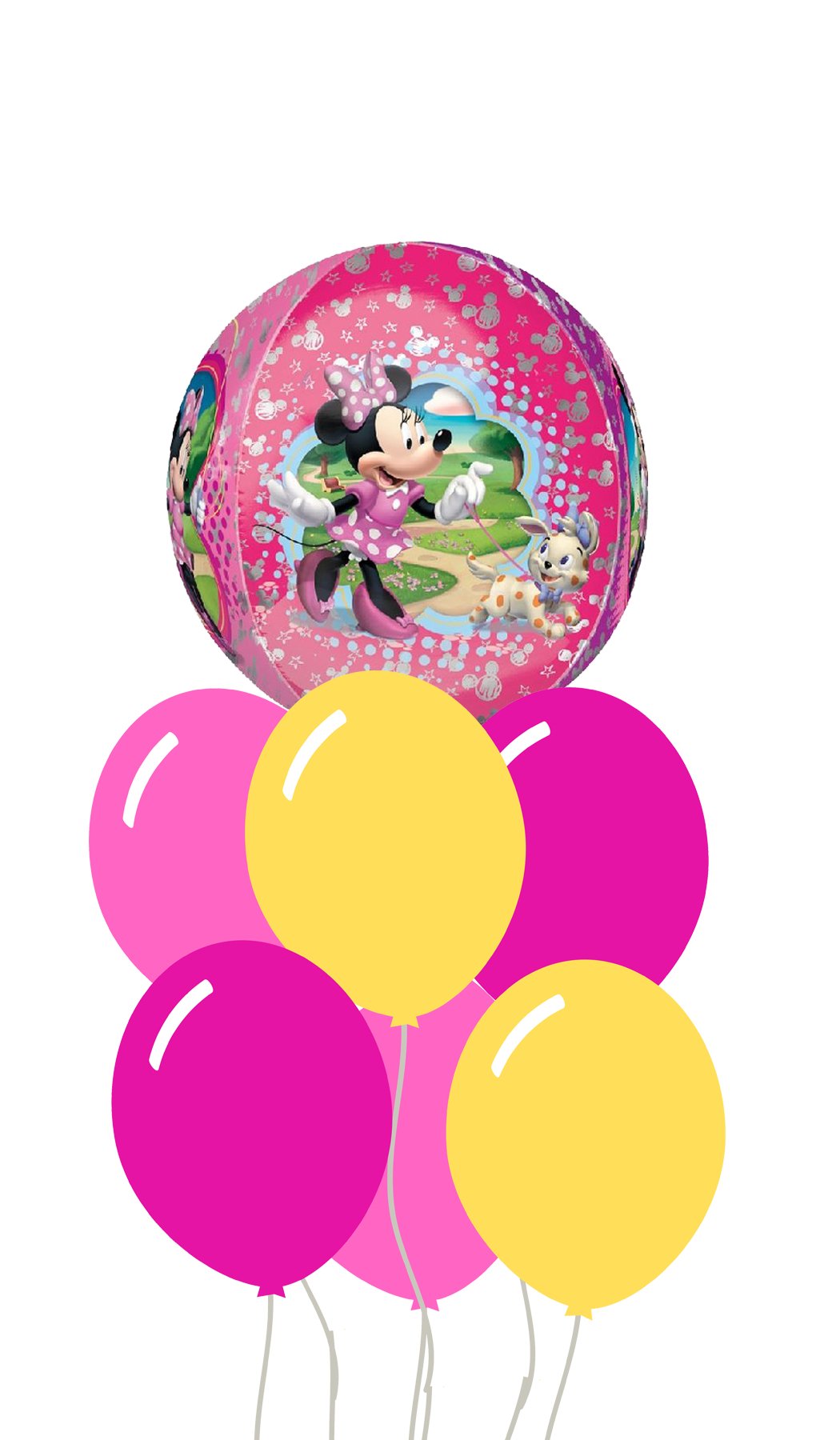 Ramo de globos Sigma Esfera 3D Minnie - Mis Globos