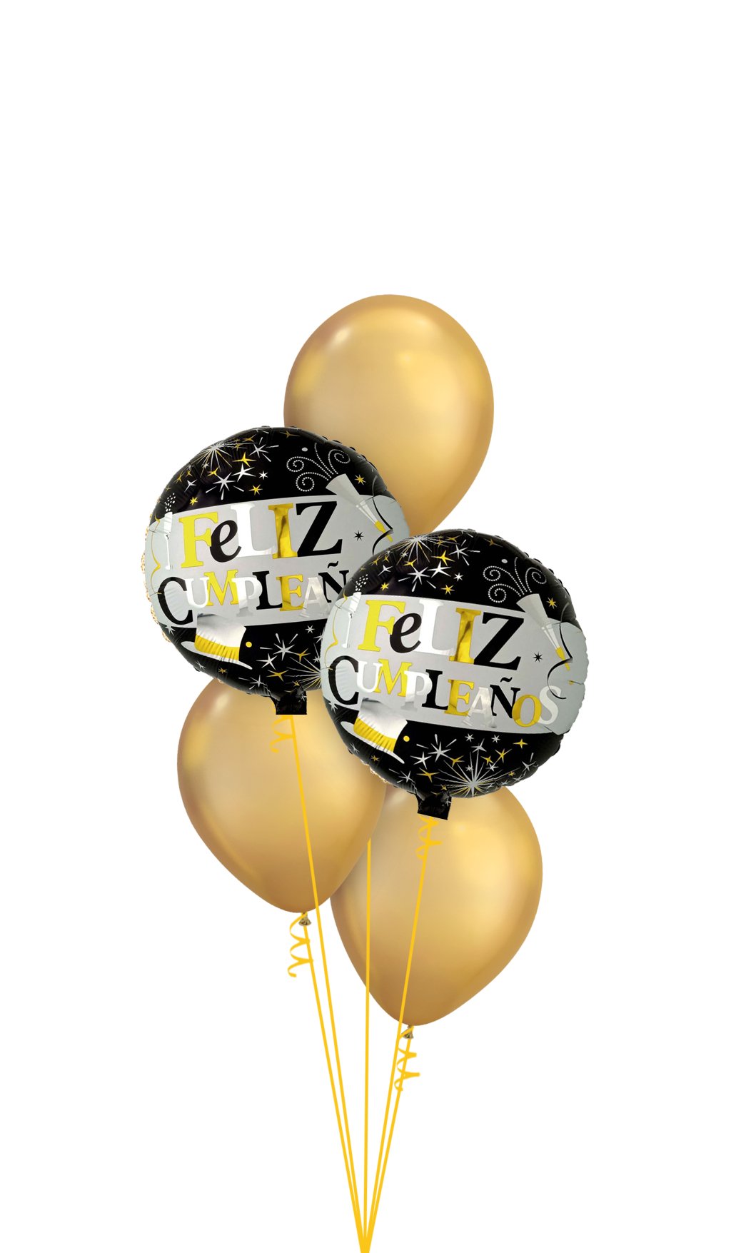 Ramo de Globos Feliz Cumpleaños Selecto - Mis Globos