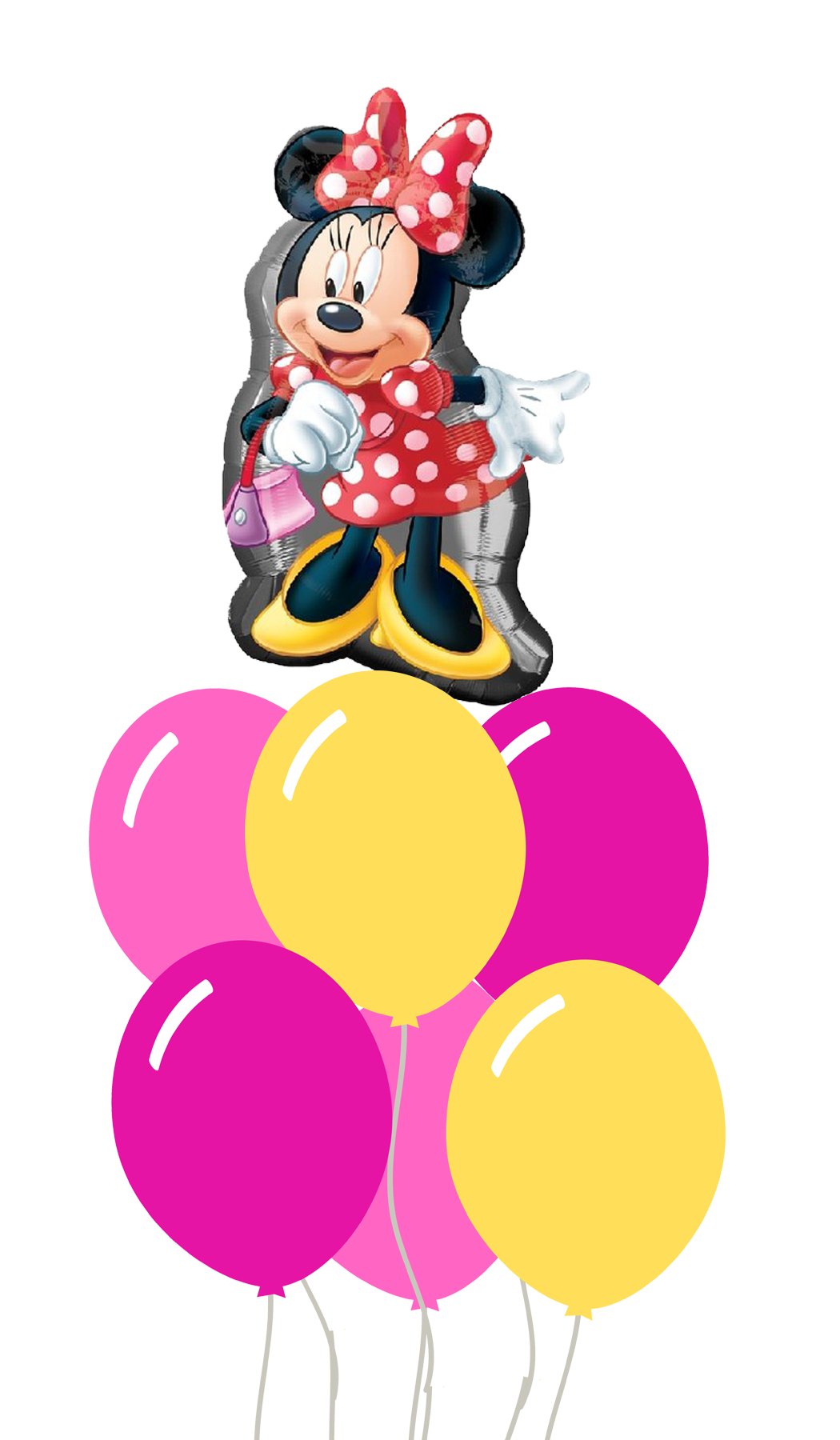 Ramo de globos Sigma Forma Minnie - Mis Globos